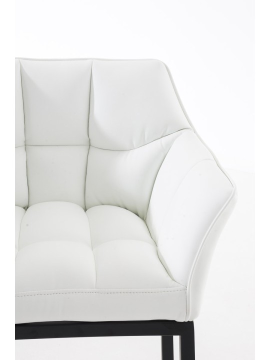 Barstol Damaso B med 4 fods stel, hvid Barstol Damaso B med 4 fods stel, hvid