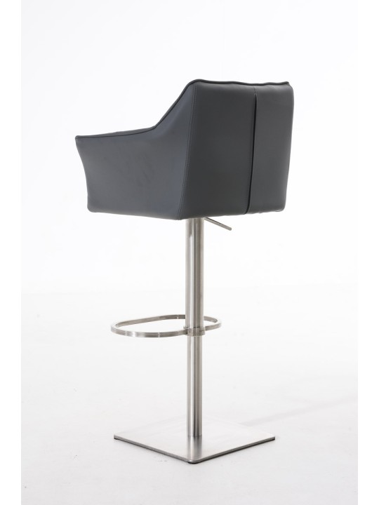 Bar stool Damaso E, grå