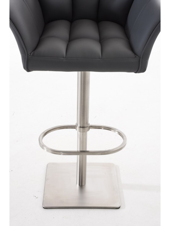 Bar stool Damaso E, grå