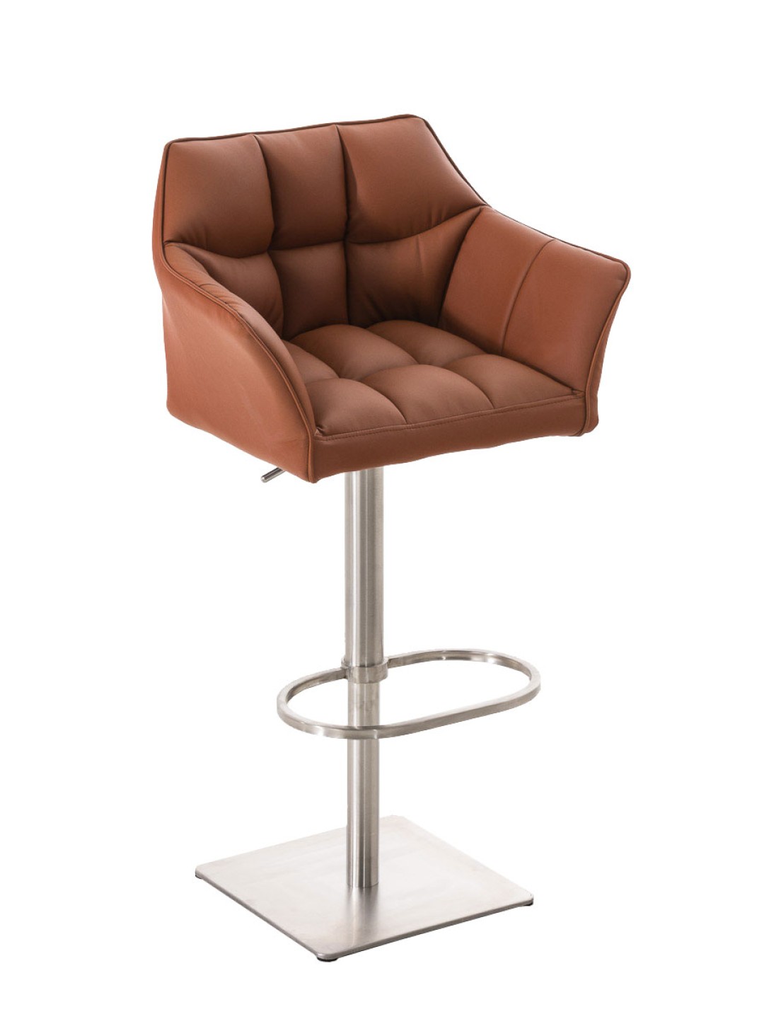 Bar stool Damaso E, lysebrun