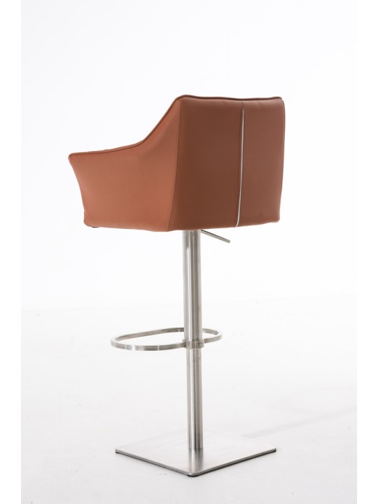 Bar stool Damaso E, lysebrun