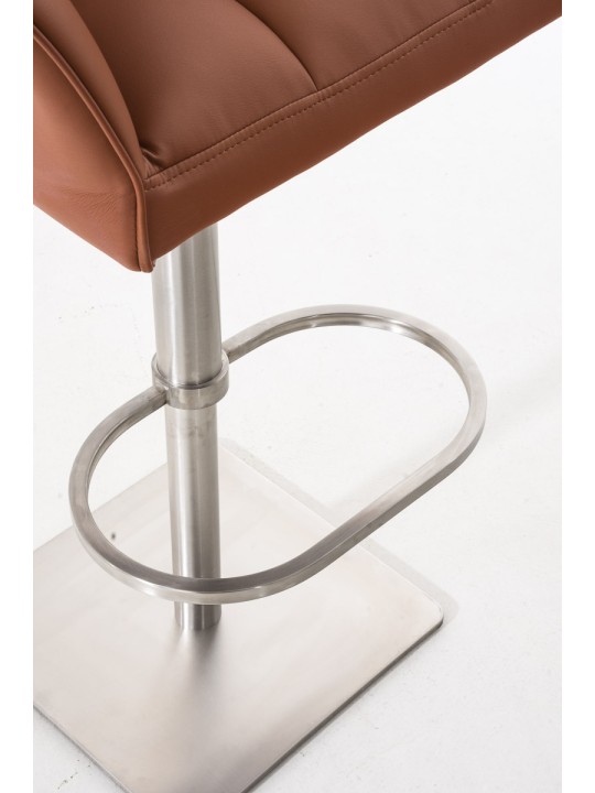 Bar stool Damaso E, lysebrun