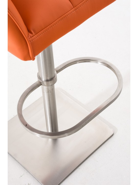 Bar stool Damaso E, orange