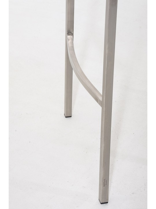 Bar stool Damaso E with 4-foot frame, hvid Bar stool Damaso E with 4-foot frame, hvid