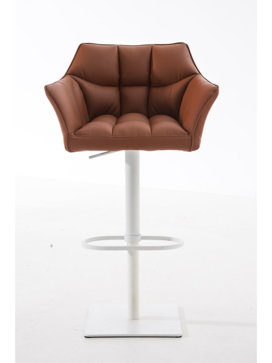 Barstol Damaso W, lysebrun