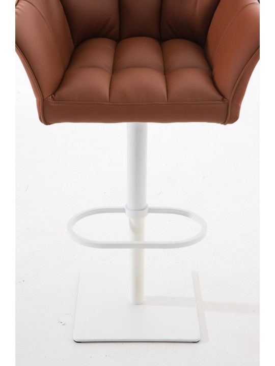 Barstol Damaso W, lysebrun