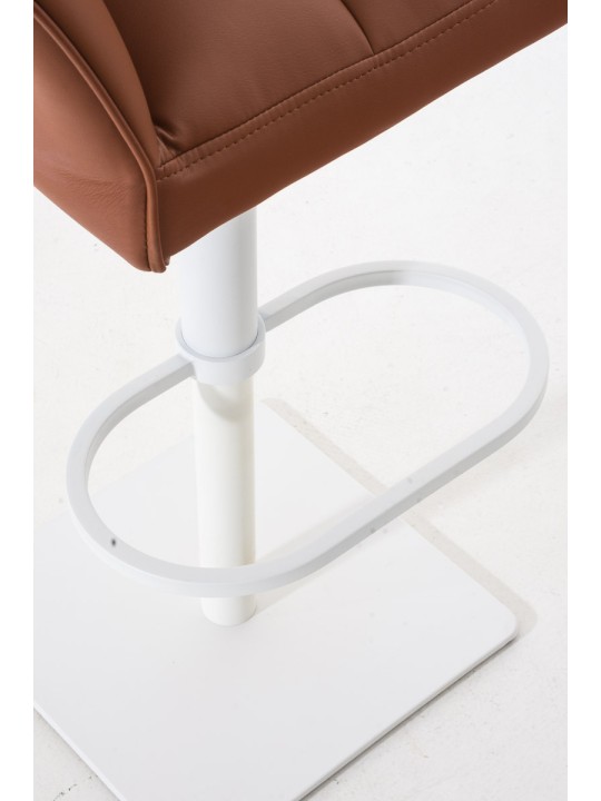 Barstol Damaso W, lysebrun