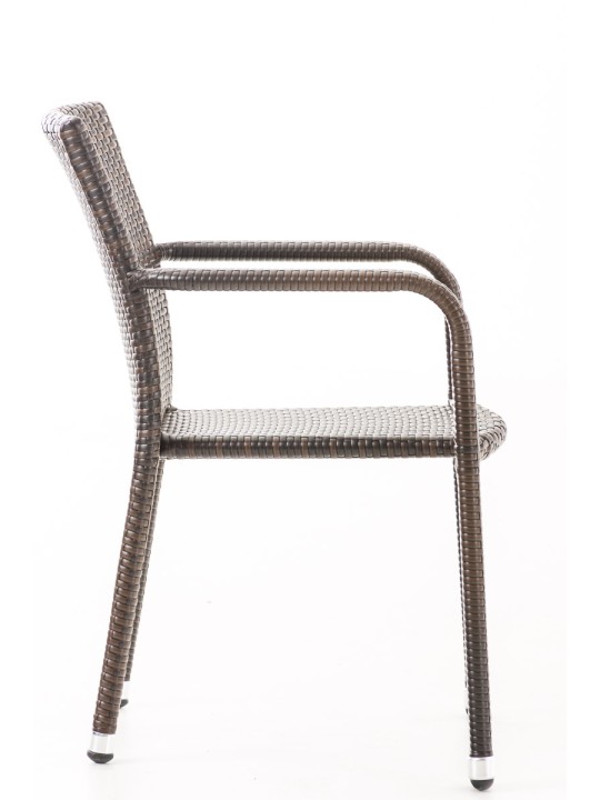 Polyrattan stol Leonie, brun Polyrattan stol Leonie, brun