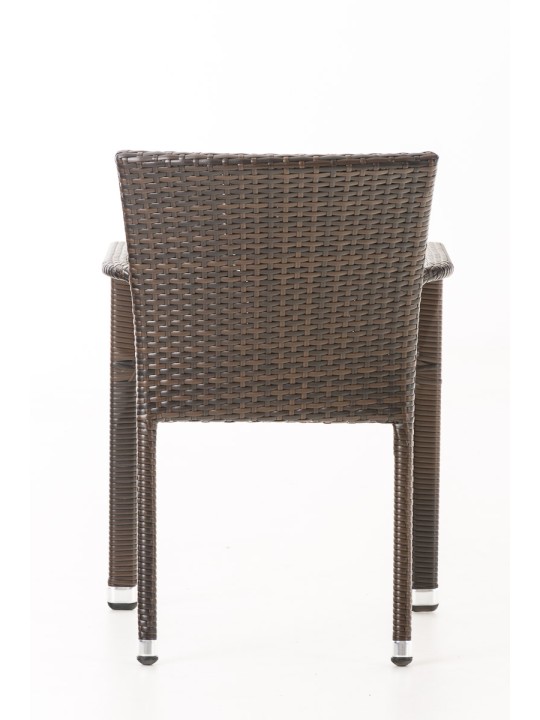 Polyrattan stol Leonie, brun Polyrattan stol Leonie, brun