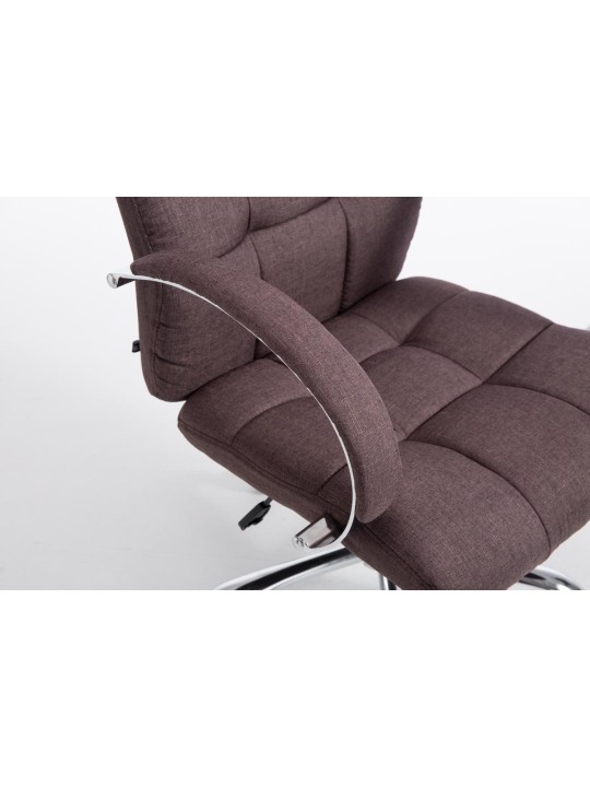 Kontorstol Mikos stof, brun Kontorstol Mikos stof, brun