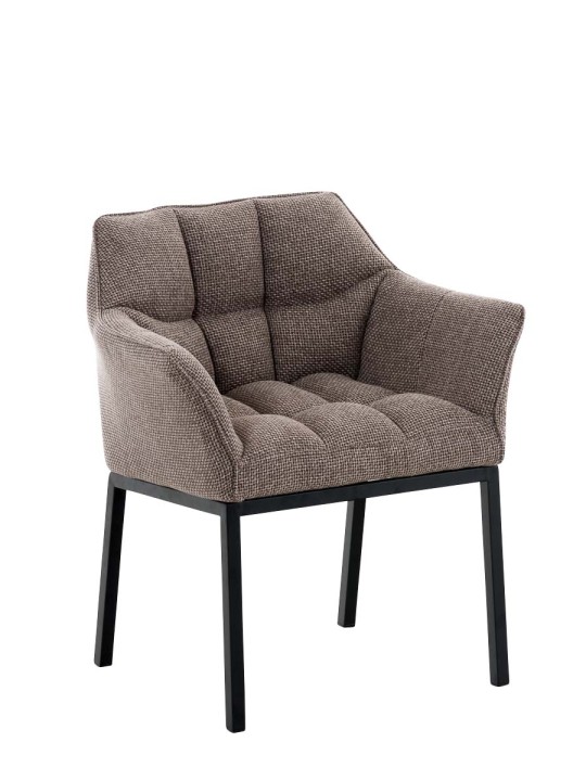 Spisestuestol Octavia B stof, jordebrun Spisestuestol Octavia B stof, jordebrun
