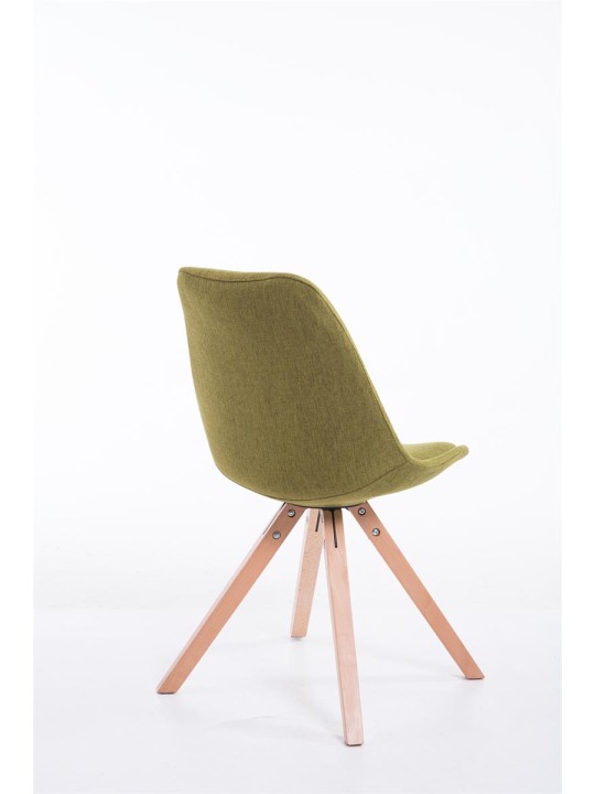 Besøgsstol Toulouse stof Natura Square, grøn Besøgsstol Toulouse stof Natura Square, grøn