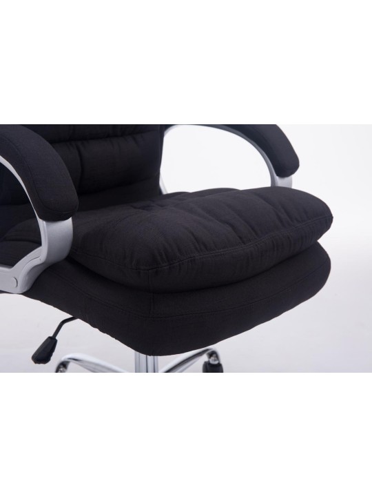 Kontorstol BIG Vancouver stof, sort