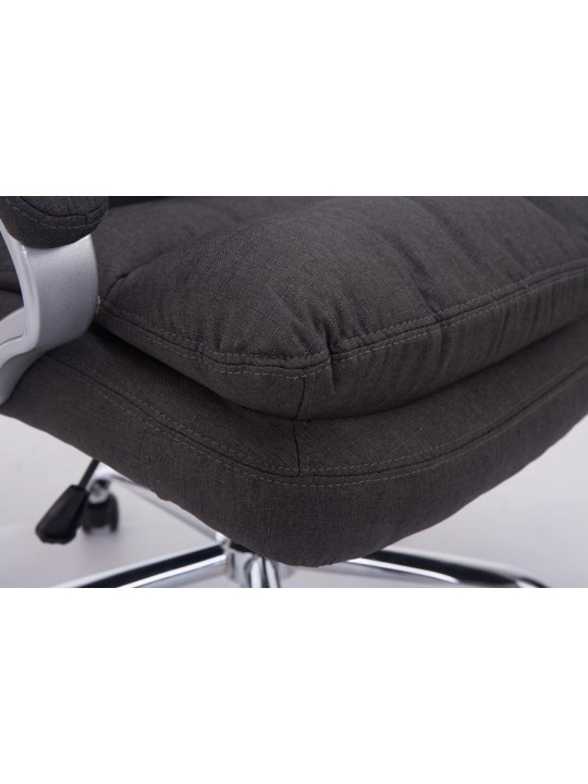 Kontorstol BIG Vancouver stof, mørkegrå