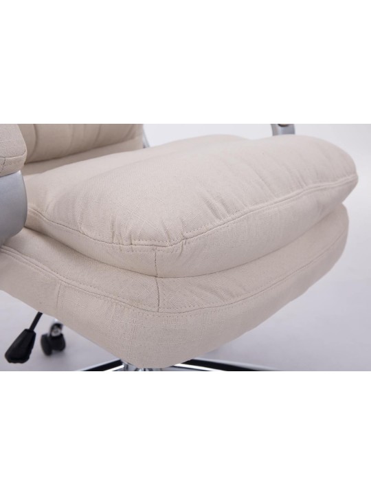 Kontorstol BIG Vancouver stof, creme Kontorstol BIG Vancouver stof, creme