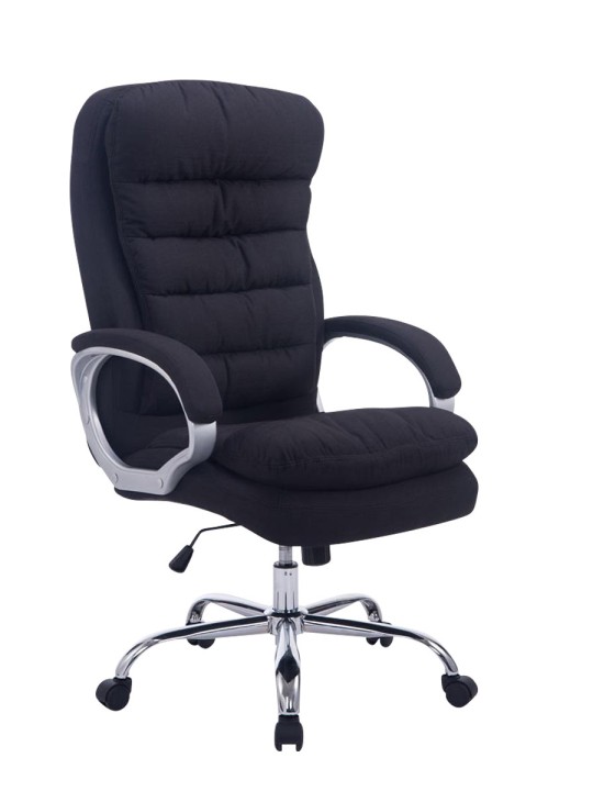 Kontorstol BIG Vancouver stof, sort