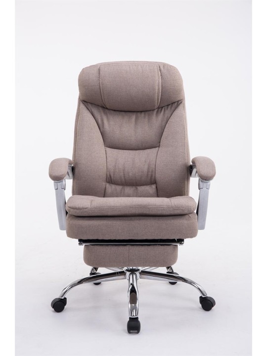 XL kontorstol Troy stof, taupe