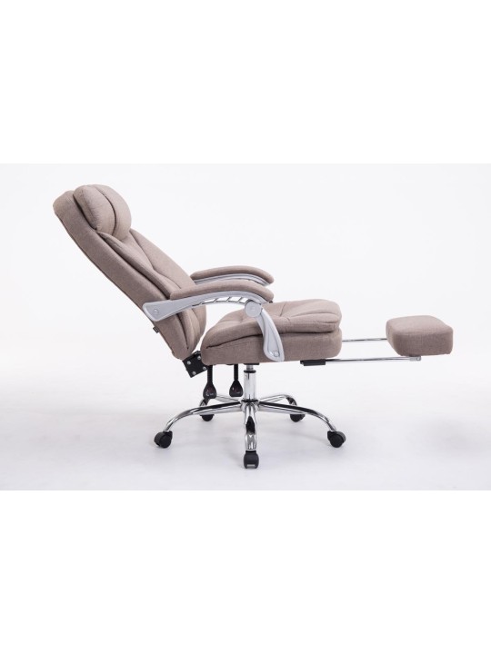 XL kontorstol Troy stof, taupe