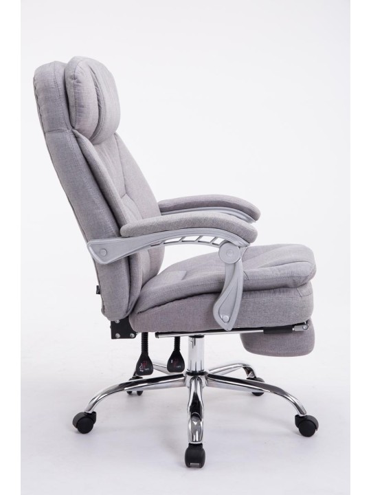 XL kontorstol Troy stof, grå XL kontorstol Troy stof, grå