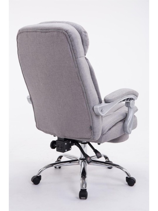 XL kontorstol Troy stof, grå XL kontorstol Troy stof, grå