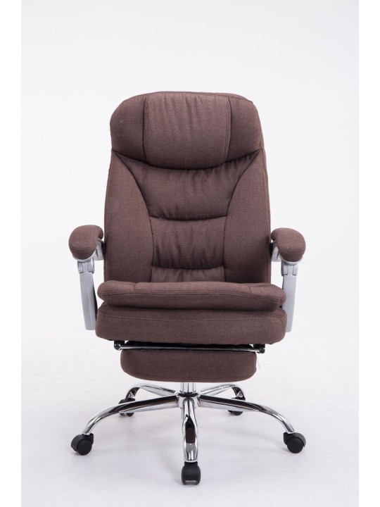 XL kontorstol Troy stof, brun