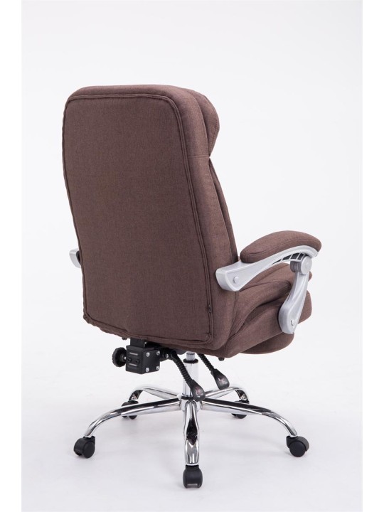 XL kontorstol Troy stof, brun