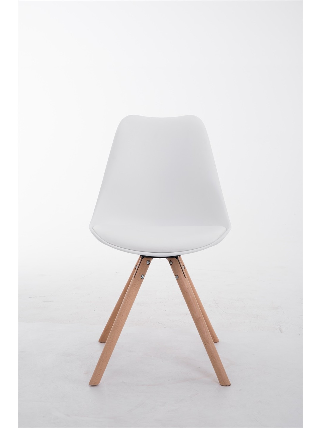 Toulouse Natura rund besøgsstol, hvid