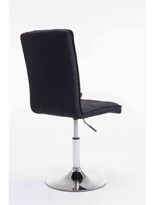 Spisestuestol Peking V2 stof, sort