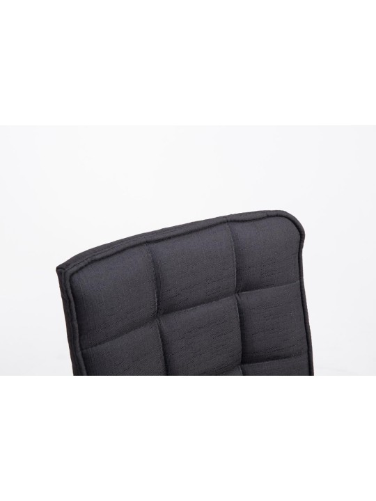 Spisestuestol Peking V2 stof, sort