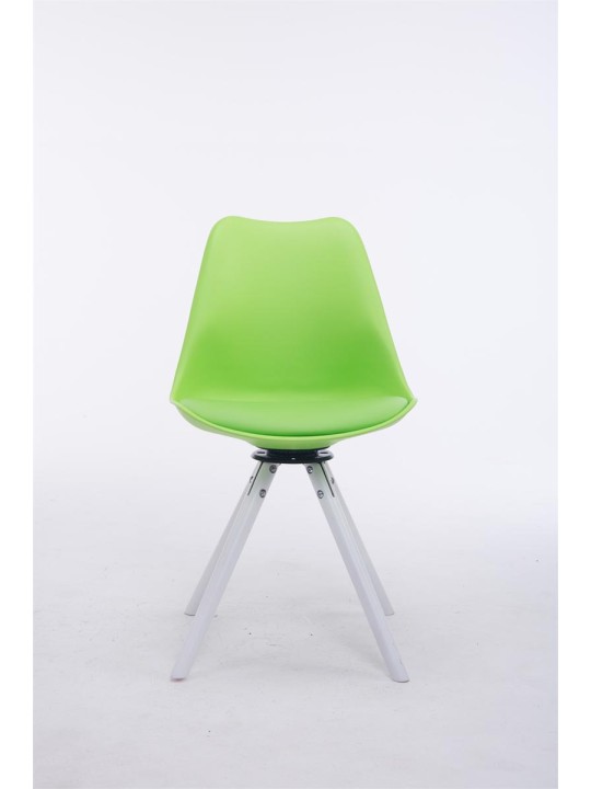 Troyes drejelig rund besøgsstol, grøn Troyes drejelig rund besøgsstol, grøn