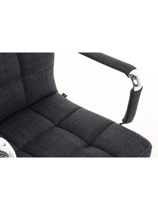 Kontorstol Deli V2 stof, grå