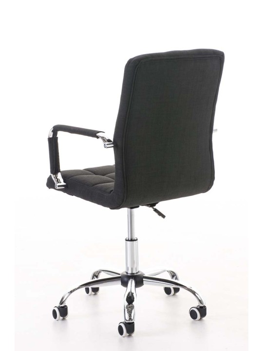 Kontorstol Deli V2 stof, sort