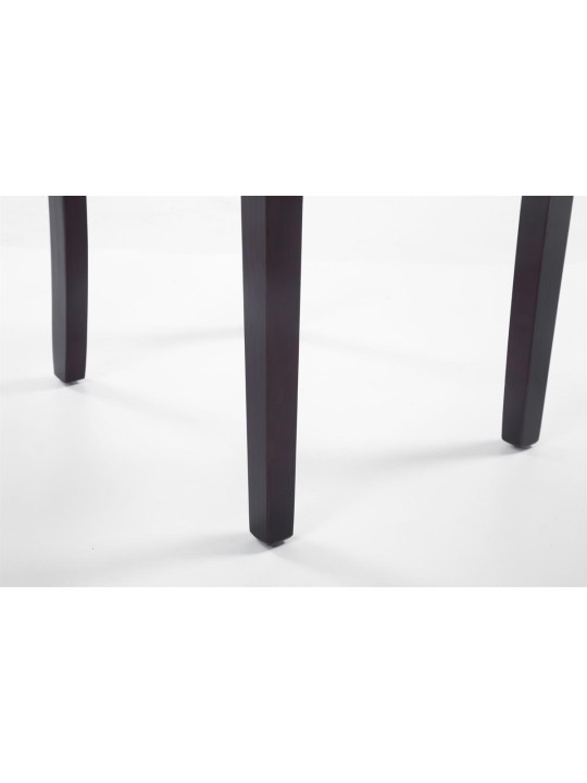 Spisestuestol Ina lysebrun, hvid