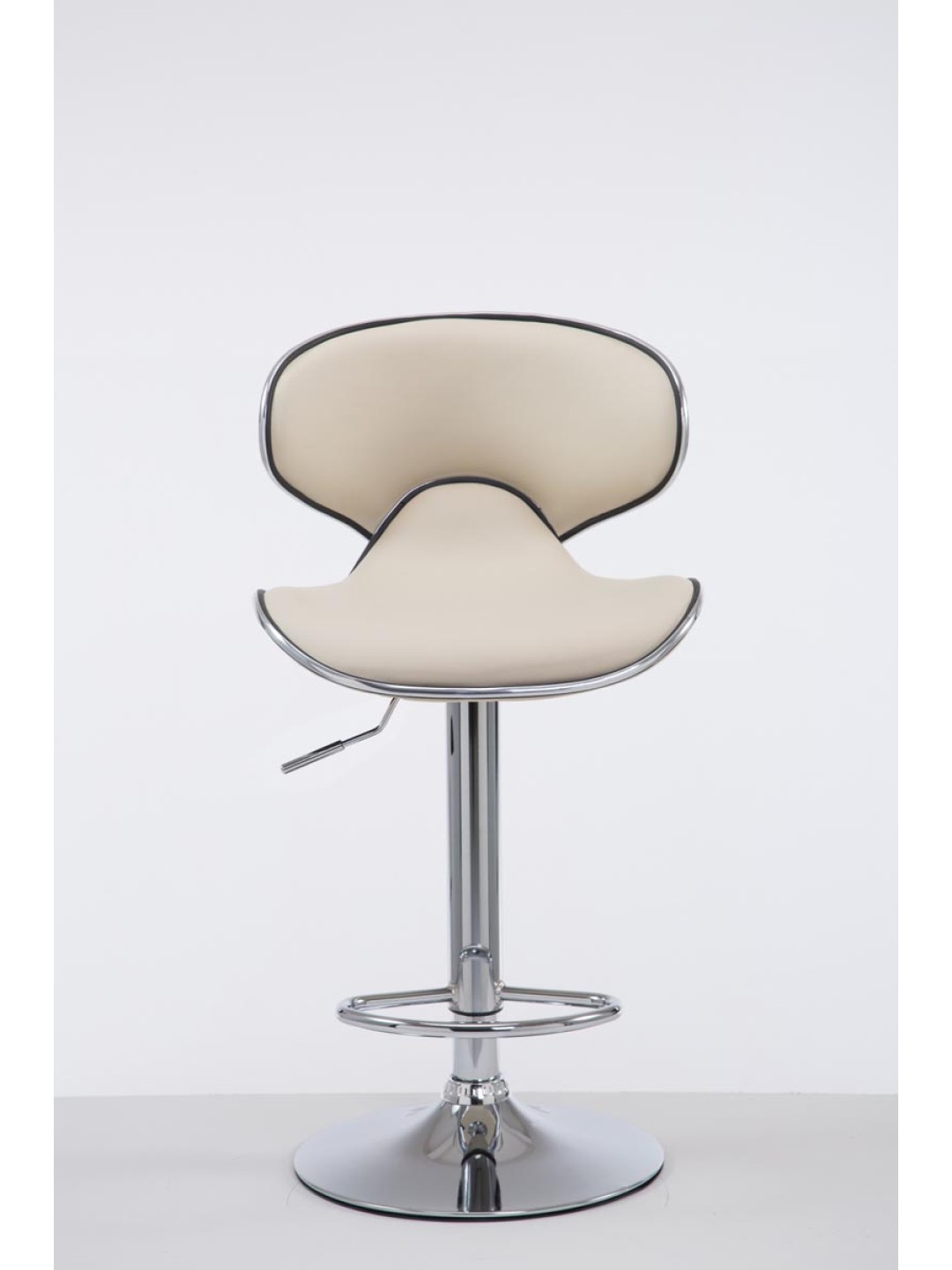 Barstol Las Vegas V2 krom, creme