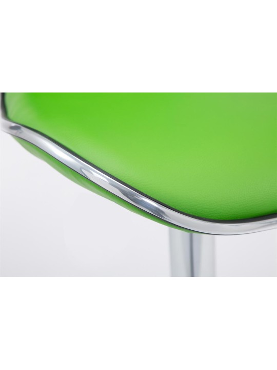 Barstol Las Vegas V2 krom, grøn