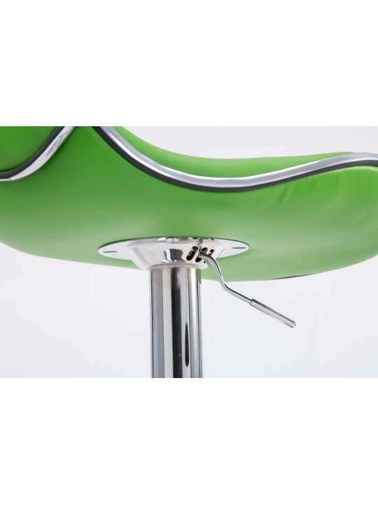 Barstol Las Vegas V2 krom, grøn