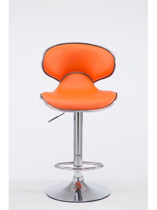 Barstol Las Vegas V2 krom, orange