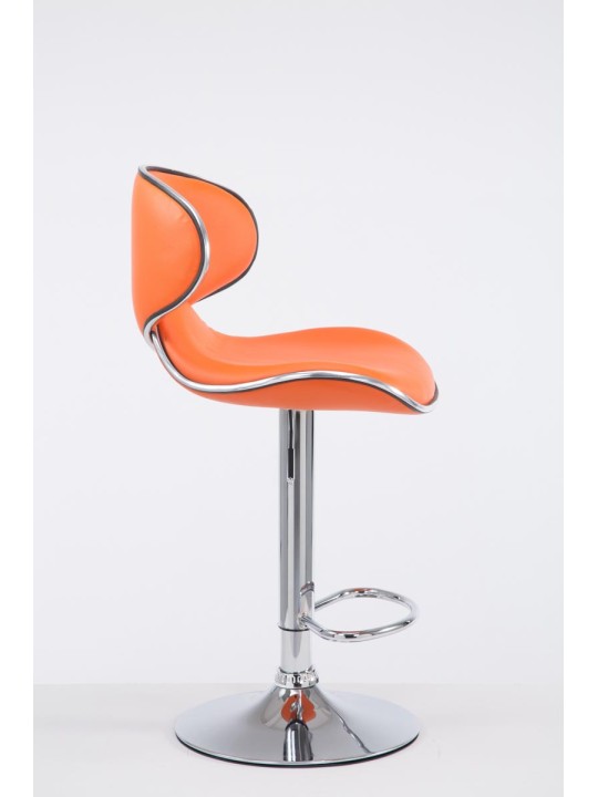 Barstol Las Vegas V2 krom, orange