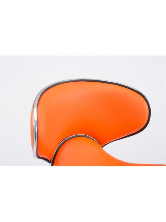 Barstol Las Vegas V2 krom, orange