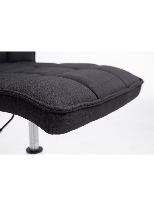 Spisestuestol Peking V2 stof, sort