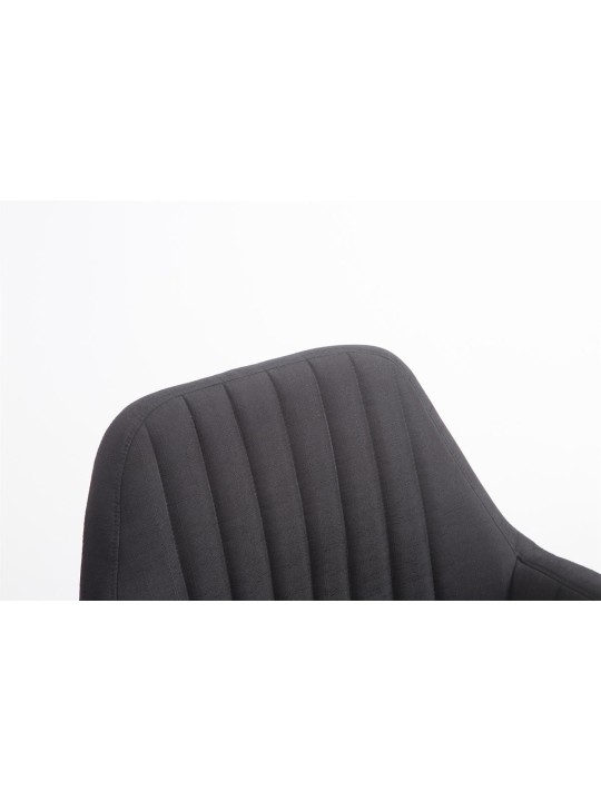 Stol Florian stof Natura, sort