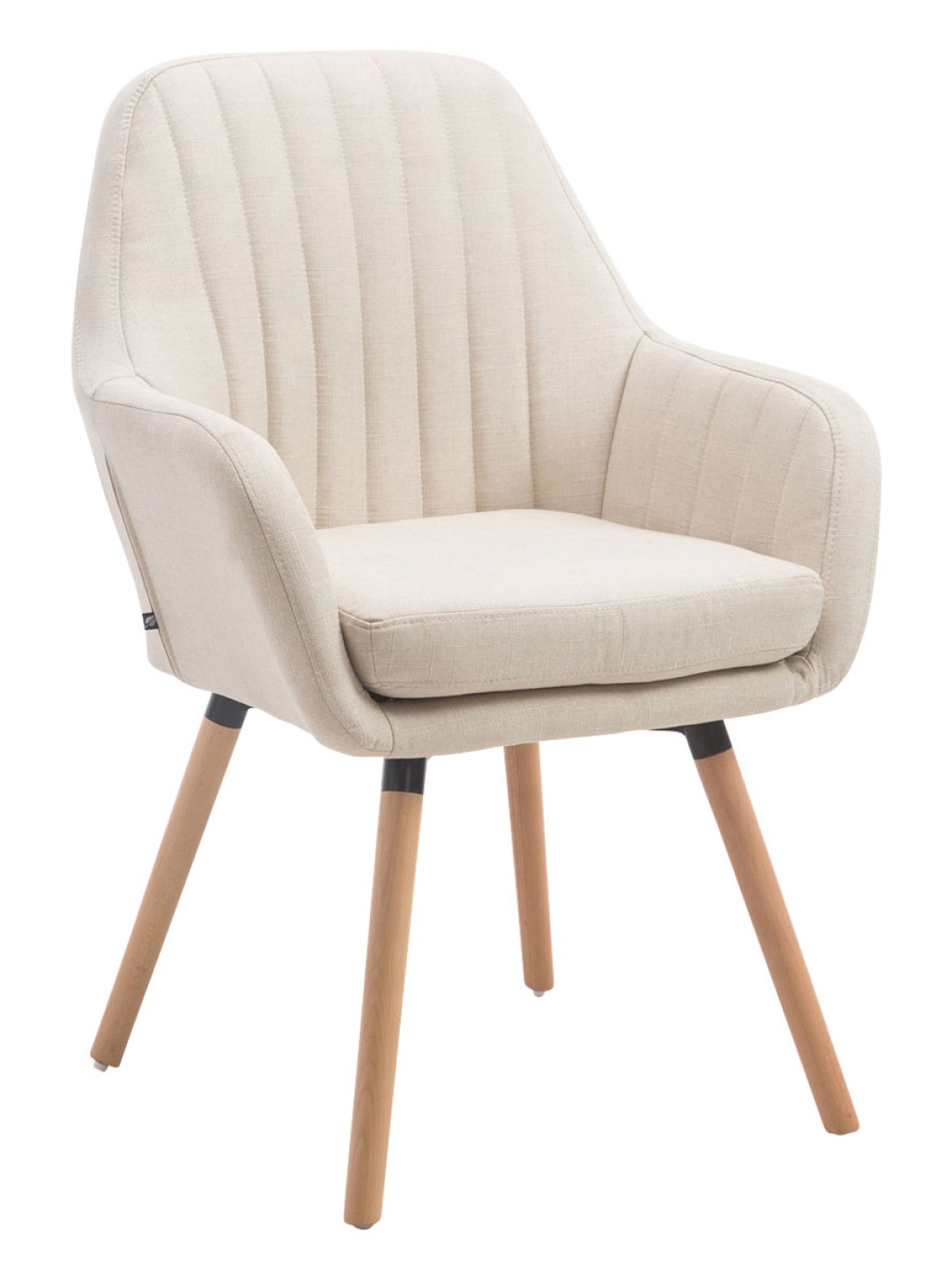 Stol Florian stof Natura, creme