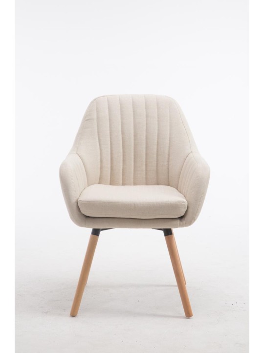 Stol Florian stof Natura, creme Stol Florian stof Natura, creme