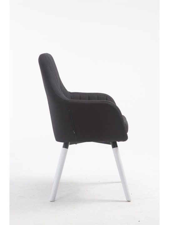 Stol Florian stof, sort Stol Florian stof, sort