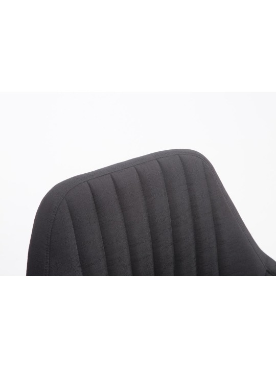 Stol Florian stof, sort Stol Florian stof, sort