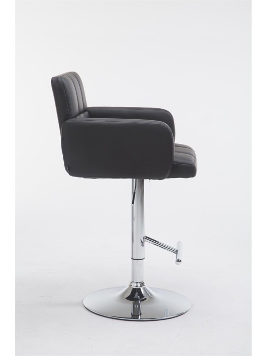 Barstol Los Angeles imiteret læder C, sort Barstol Los Angeles imiteret læder C, sort