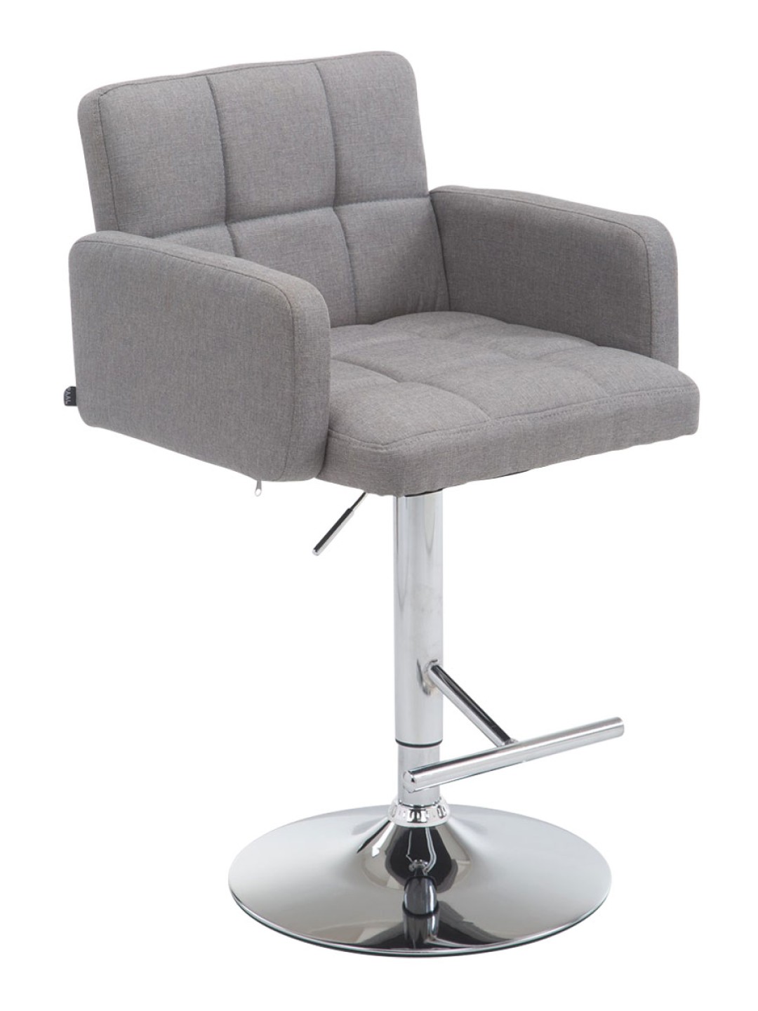 Barstol Los Angeles stof C, grå