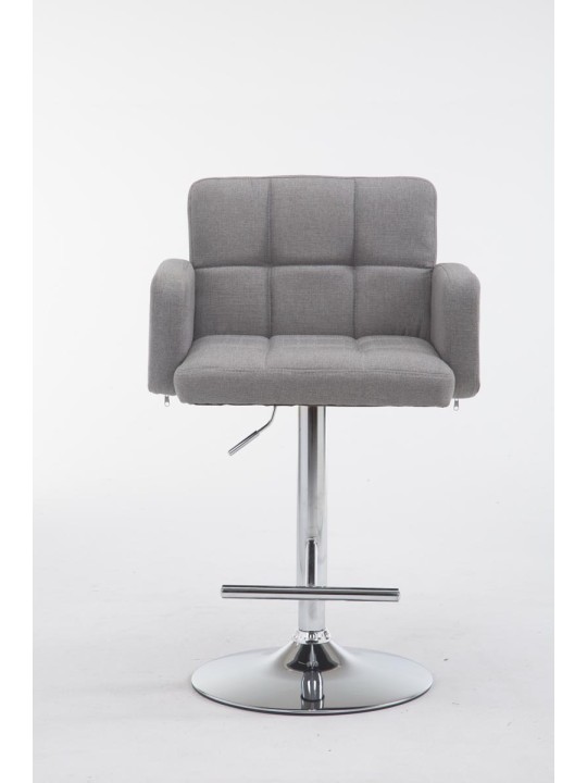 Barstol Los Angeles stof C, grå