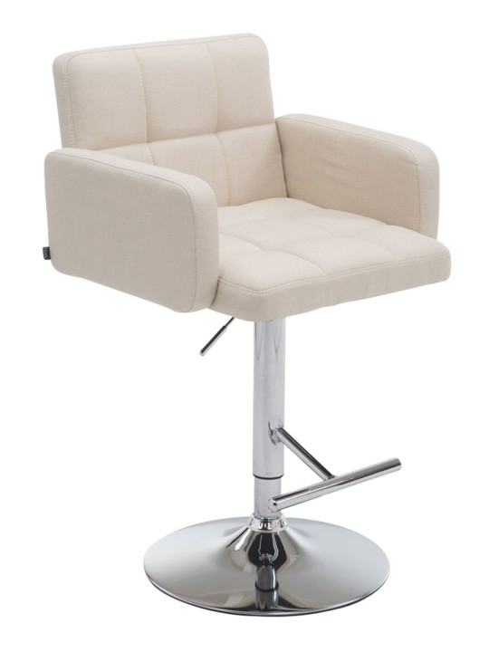 Barstol Los Angeles stof C, creme