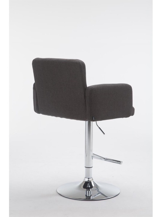 Barstol Los Angeles stof C, mørkegrå